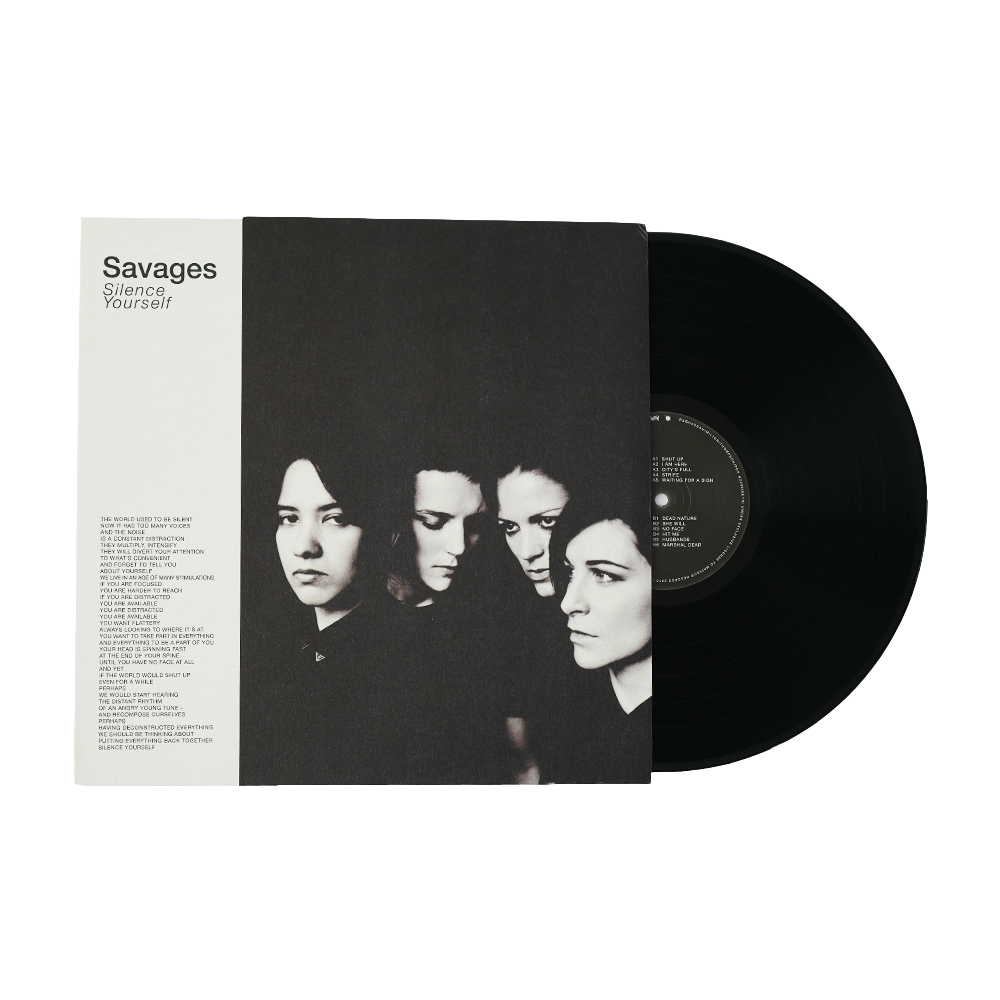 Silence Yourself LP - Savages Official Store